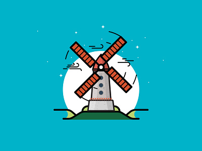 WINDMILL illustration