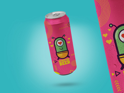 Monster Beer Can Design