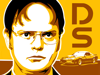 Dwight Schrute illustration