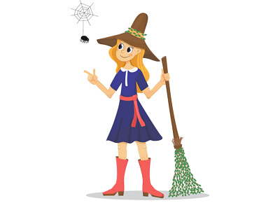 Witch design graphic design illustration magic vector witch