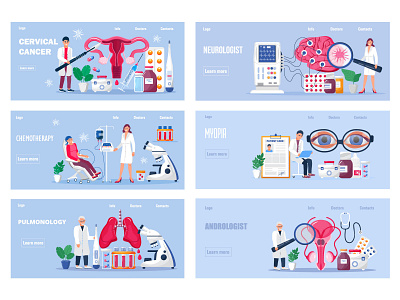 Medicine creative Landing page