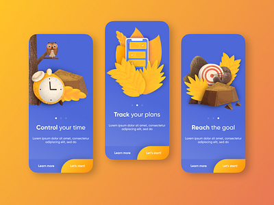 Planner app concept 2020 app appconcept design illustration planner time management ui ux