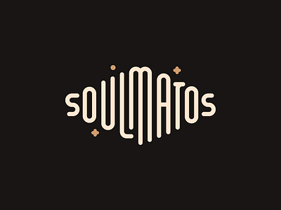Soulmatos logo logotype soulmate soulmatos type typography wordmark