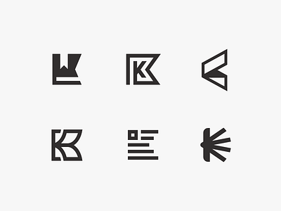 K + Book book icon k letter logo mark page simple smart symbol
