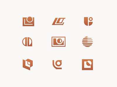 LO icon l letter lo logo mark monogram o symbol typography