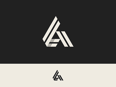 A a icon letter line logo shape symbol triangle