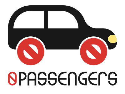 0Passengers - DAY 5 (Daily Logo Challenge) branding car daily dailylogochallenge dailylogodesign driverless driverless car logo logo design logodesign vector