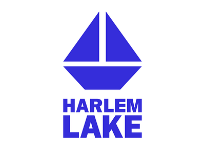 Harlem Lake - DAY 23 (Daily Logo Challenge) boat boat logo branding daily dailylogo dailylogochallenge dailylogodesign logo logo design logodesign vector