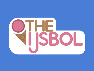 The IJsbol - DAY 27 (Daily Logo Challenge) branding daily dailylogo dailylogochallenge dailylogodesign design ice cream ice cream logo logo logo design logodesign vector
