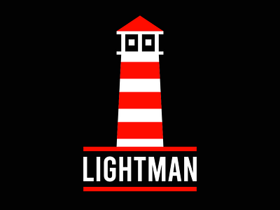 Lightman - DAY 31 (Daily Logo Challenge) branding daily dailylogo dailylogochallenge dailylogodesign design lighthouse logo logo design logodesign vector