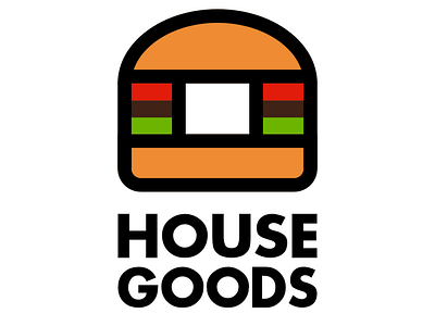 House Goods - DAY 33 (Daily Logo Challenge) branding burger daily dailylogo dailylogochallenge dailylogodesign design logo logo design logodesign vector