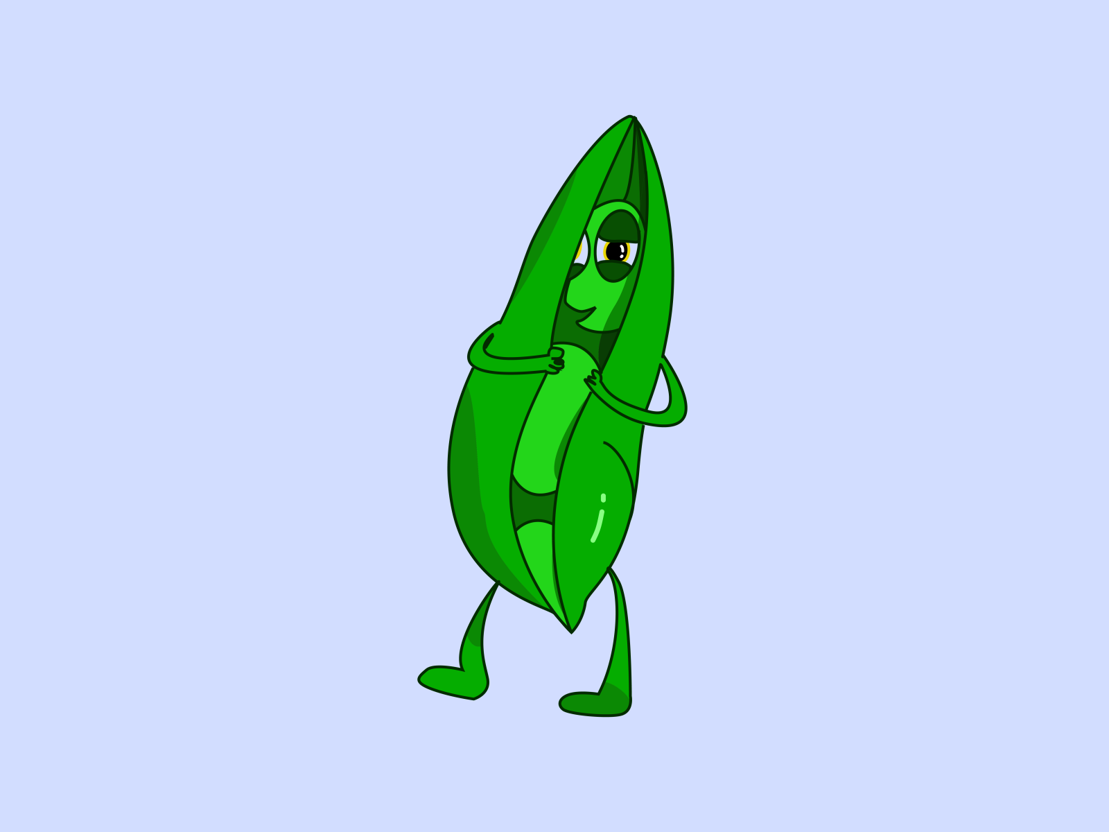 Sexy Green Bean by Zachary Bowles on Dribbble