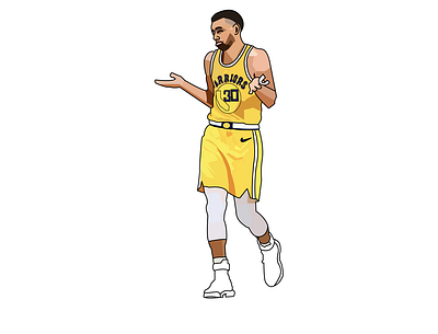 Stephen Curry adobe design illustration illustration art illustrator vector