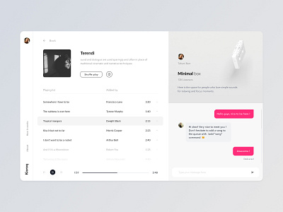 Collaborative music app concept