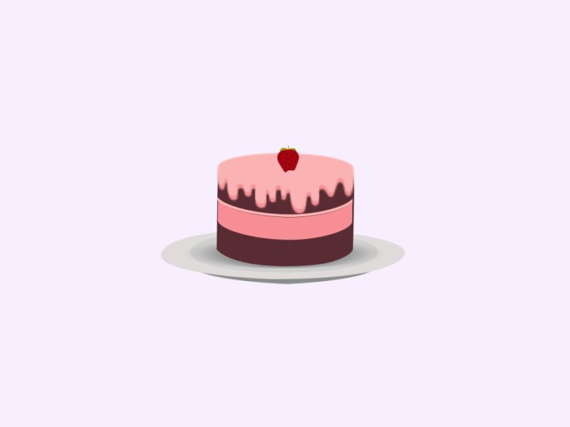 Coffee Cake ae animation cake coffee cupcake design food gif icon illustration party