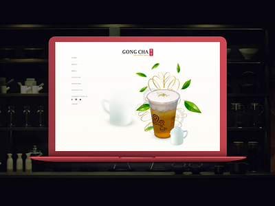 Gong Cha Website branding design experience gongcha milk responsive strategy tea ui user ux website