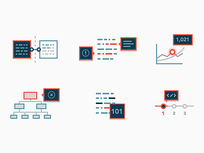 Graphics for Codementor code code review icon illustration