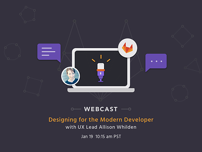 Inside GitLab: Designing GitLab with UX Lead Allison Whilden design git gitlab social ux webcast