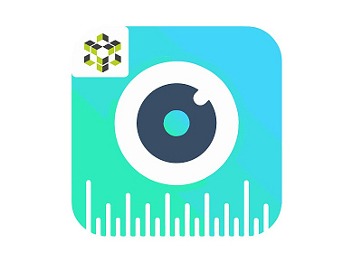 Tooba Gap Camera app icon idustry ikco illustration