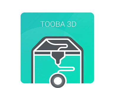 TOOBA3D 3d app icon illustration