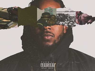 Kendrick Lamar's History album art album cover design grahic design hip hop kendrick lamar music musician photoshop pixel rap rapper