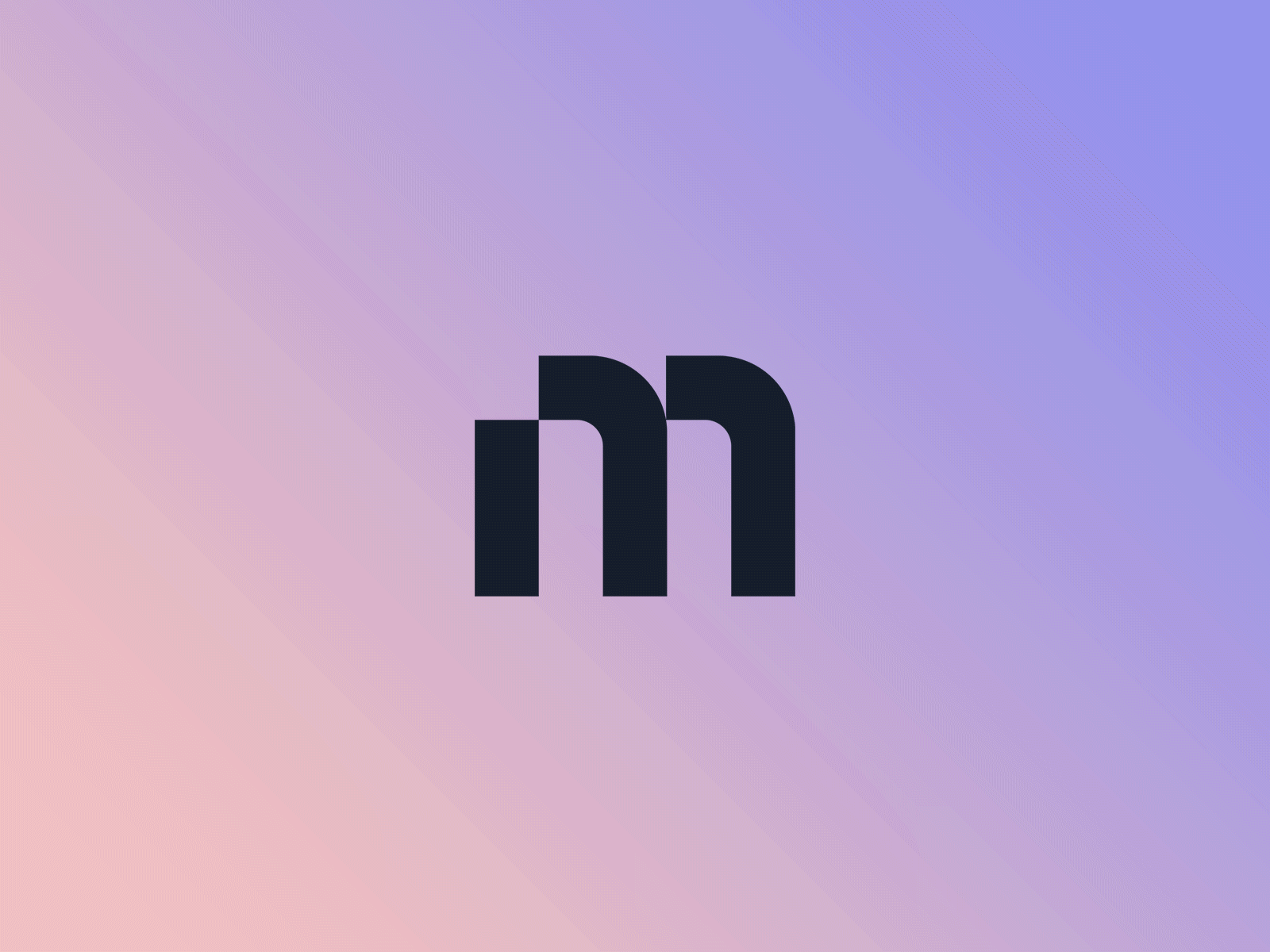 m logo concept