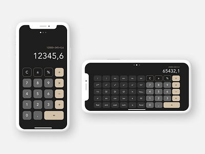 Calculator 004 app dailyui ui ux