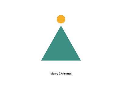 Merry Christmas christmas illustration minimal