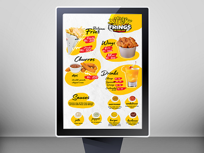 Menu Design for Resturant