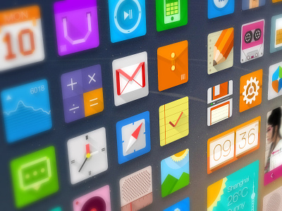 colorful icons