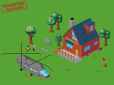 Example scene w4w 2d art character game art game asset pixel art sprite