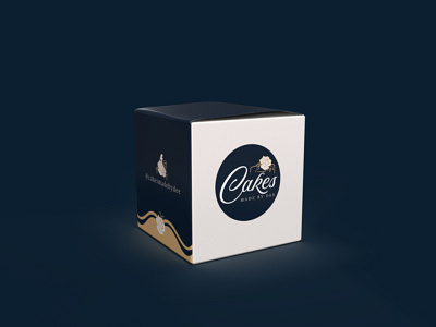 Cakes Made by Dee branding cake design logo mockup