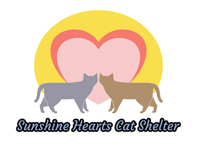 Sample Cat Shelter Logo branding design graphic illustration logo