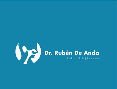 Dr. Ruben De Anda's Logo brand identity branding doctor graphicdesign icon iconography illustration logo logotype typography vector