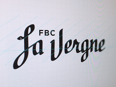 FBC Lavergne instagram script typography