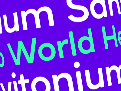 Gravitonium Sans after effects animation geometric lettering motion type type design typography