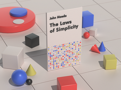 The Laws of Simplicity - John Maeda 3d 3d art c4d geometry john maeda octane octanerender