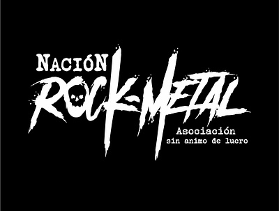 logo noción rock metal bogotá design logo publicidad