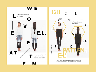 Fashion Posters fashion graphic design poster typography
