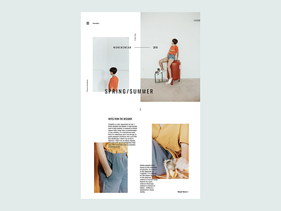 Issue Six UI Design design fashion graphic design interface design style ui userinterface web design website