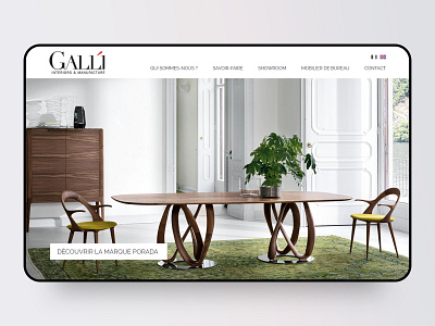 Home Goods Store Web Design