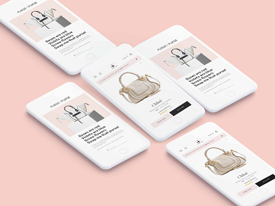 Purse4Purse Coming Soon and Product Detail Mobile Design app application clean design interface ios iphone mobile mobile design mobileapp ui uidesign uiux user inteface ux uxdesign visual identity web web design website