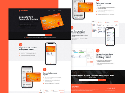 Landing Page Design for Spenmo