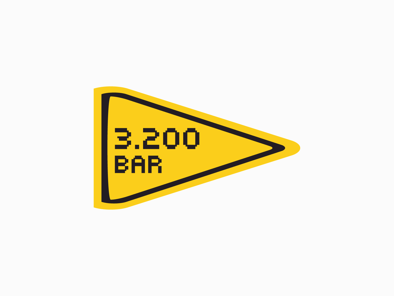 3200 Bar Logo Animation animation branding design logo minimal motion typography vector