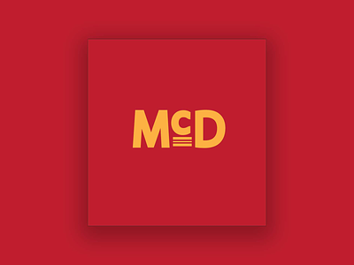 McDonald's Icon Redesign branding daily 100 challenge daily ui dailyui dailyui005 iconography logo mcdonalds mobile ui vector