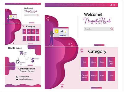 UI DESIGIN WEBISTE FOR ONLINE SHOP banner design ui ux