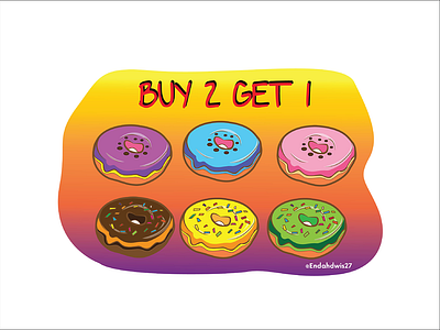 Donut Ilustrasi