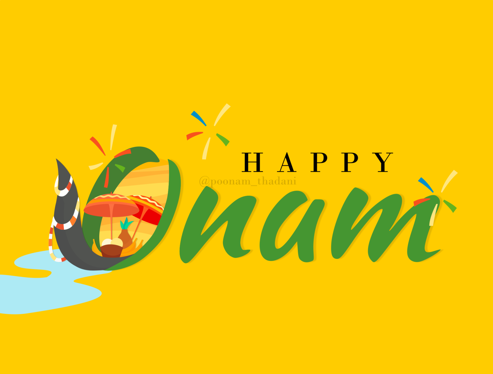 Happy Onam - August 2020 by Poonam Thadani on Dribbble