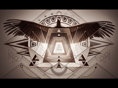 Ascension condor culture design illustration peru photoshop