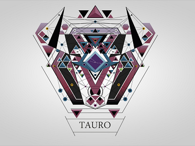 Tauro design sign symbol tauro zodiac